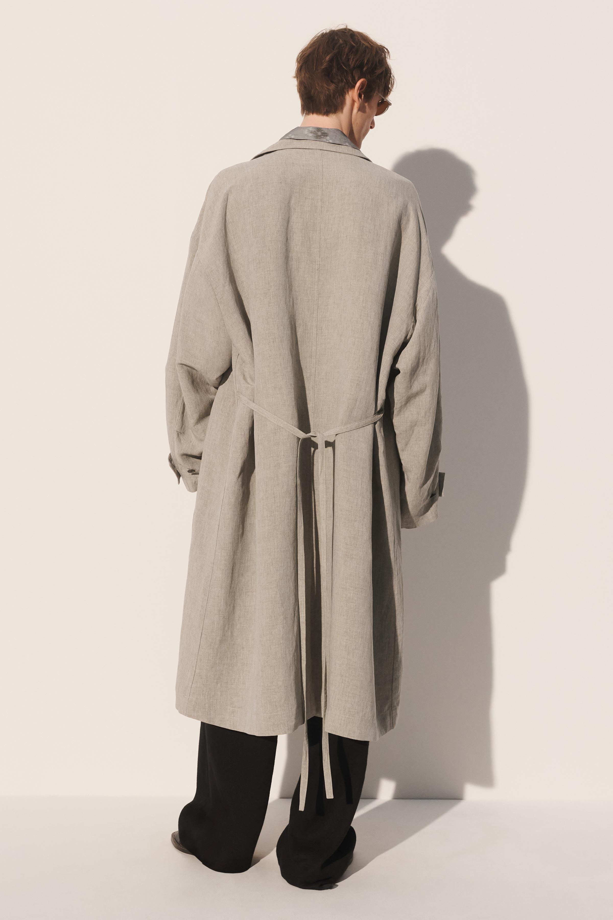 PARKA RELAXED FIT VISCOSE - LIN